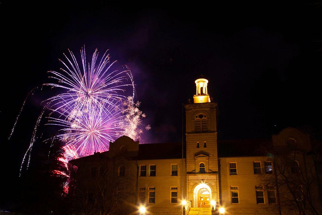 Fireworks at Colorado School of Mines